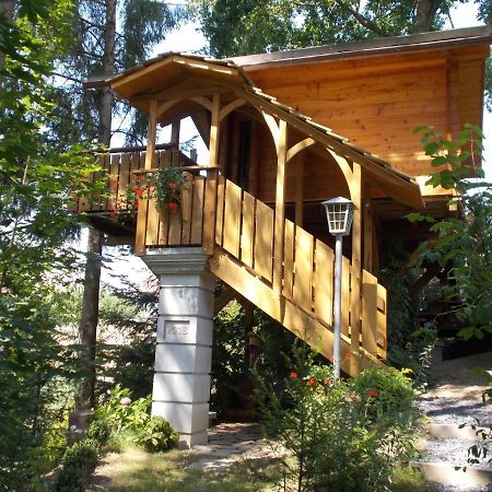 Baumhaus Wolfshoehle Fischach Dış mekan fotoğraf