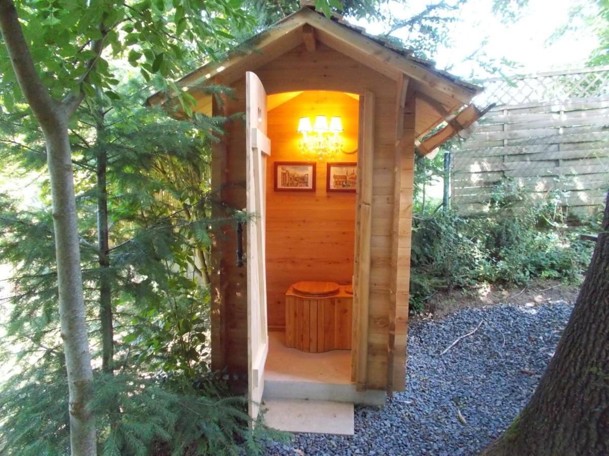 Baumhaus Wolfshoehle Fischach Dış mekan fotoğraf