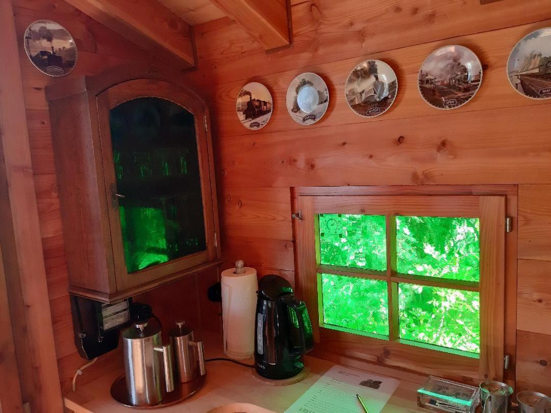 Baumhaus Wolfshoehle Fischach Dış mekan fotoğraf