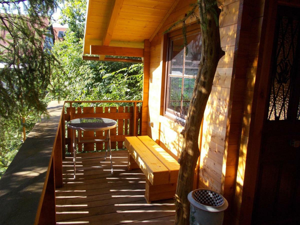 Baumhaus Wolfshoehle Fischach Dış mekan fotoğraf