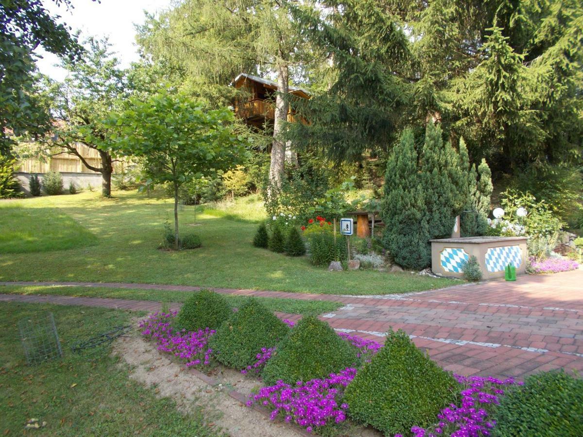 Baumhaus Wolfshoehle Fischach Dış mekan fotoğraf